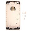 5 in 1 Full Assembly Metal Housing Cover with Appearance Imitation of i7 Plus for iPhone 6 Plus, Including Back Cover (Big Camera Hole) & Card Tray & Volume Control Key & Power Button & Mute Switch Vibrator Key, No Headphone Jack (Gold) - Image 3