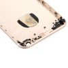 5 in 1 Full Assembly Metal Housing Cover with Appearance Imitation of i7 Plus for iPhone 6 Plus, Including Back Cover (Big Camera Hole) & Card Tray & Volume Control Key & Power Button & Mute Switch Vibrator Key, No Headphone Jack (Gold) - Image 6