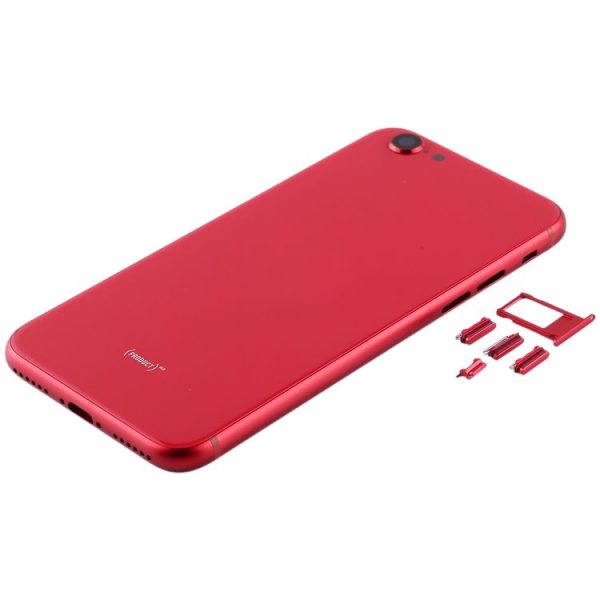 Back Housing Cover with Appearance Imitation of iPSE 2020 for iPhone 6s (Red) - Image 2