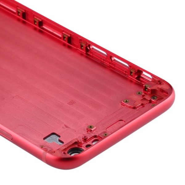 Back Housing Cover with Appearance Imitation of iPSE 2020 for iPhone 6s (Red) - Image 4