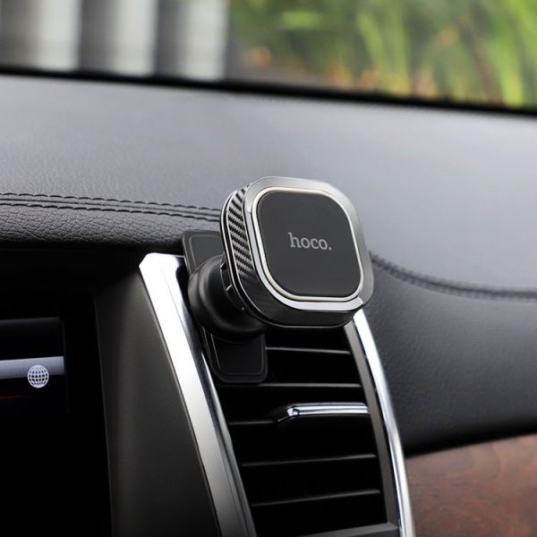 Hoco CA52 Intelligent Series Air Outlet In-car Holder (Black) - Image 6