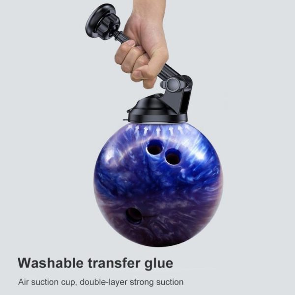 Universal Magnetic Retractable Rotating Car Mobile Phone Holder - Image 5