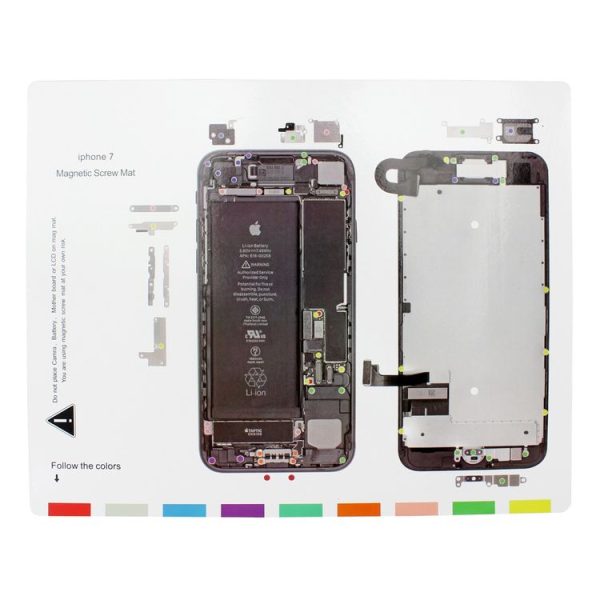 Magnetic Screws Mat For iPhone 7, Size: 25cm x 20cm - Image 2