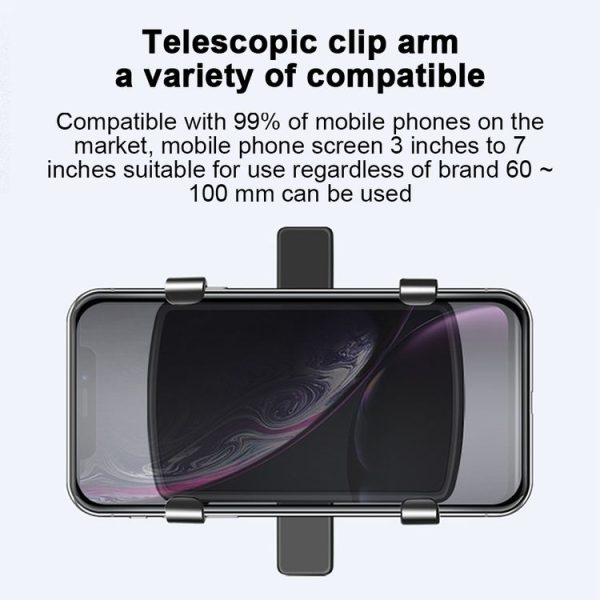 FLOVEME YXF221520 Multifunctional Clip-type Desktop Car Rotating and Folding Mobile Phone Holder - Image 2