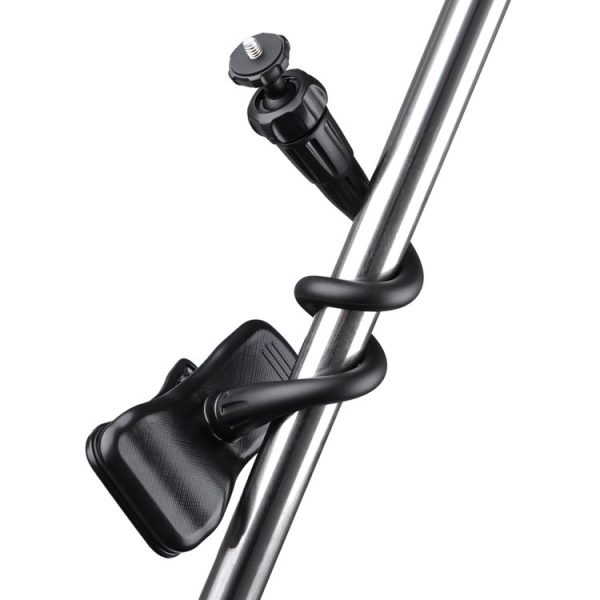 Flexible Arm Desktop Rod Action Camera Phone Holder Stand (Black) - Image 4