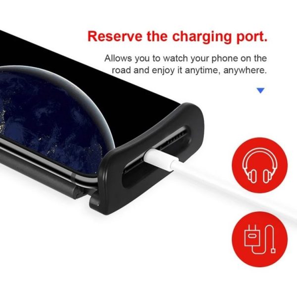 CHZ-06 Retractable Car Backrest Holder for 7-14 inch Mobile Phones / Tablets (Black) - Image 3