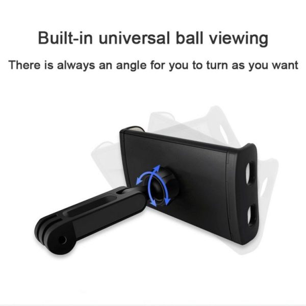CHZ-06 Retractable Car Backrest Holder for 7-14 inch Mobile Phones / Tablets (Black) - Image 7