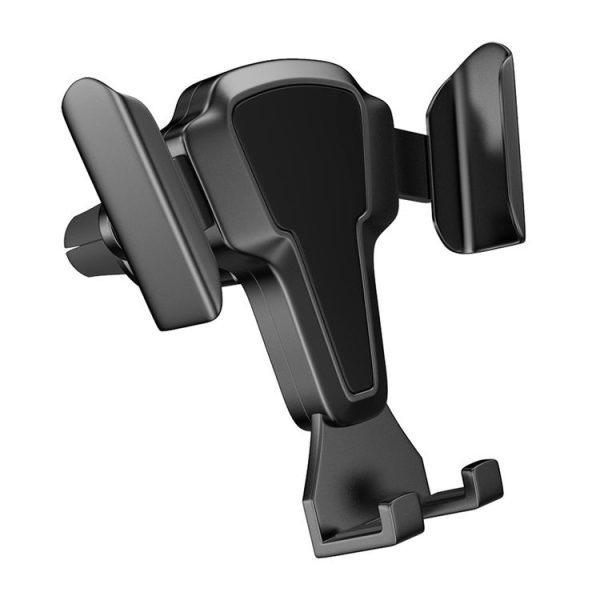FLOVEME YXF204095_1 Car Air Outlet Mount Automatic Retractable Arm Phone Holder Stand for 4-6.5 inch Phone (Black) - Image 2