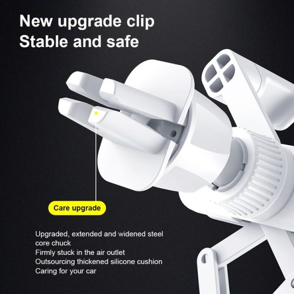 WK WA-S41 iDeal Series Car Gravity Bracket Car Air Outlet FoldingMobile Phone Holder Bracket - Image 9