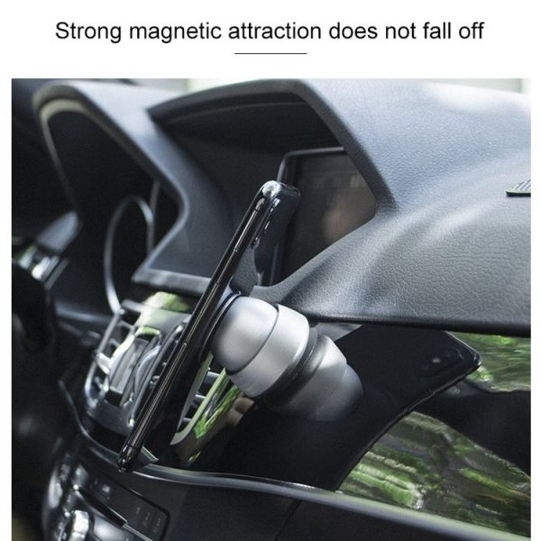 Original Xiaomi Youpin AutoBot Car Mount Car Magnetic Phone Bracket (Grey) - Image 7