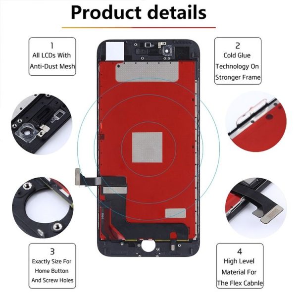 IPhone 7 Plus Original LCD Screen (White) - Image 9