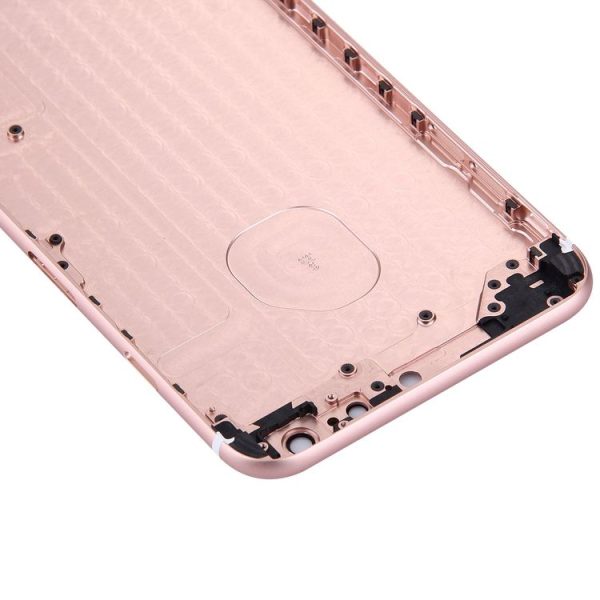 6 in 1 Full Assembly Metal Housing Cover with Appearance Imitation of iPhone 7 Plus for iPhone 6 Plus, Including Back Cover & Card Tray & Volume Control Key & Power Button & Mute Switch Vibrator Key & Sign (Rose Gold) - Image 5
