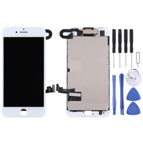 TFT LCD Screen include Front Camera for iPhone 8 (White) - Image 2