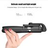 2 in 1 Foldable Bluetooth Shutter Remote Selfie Stick Tripod for iPhone and Android Phones (Black) - Image 3