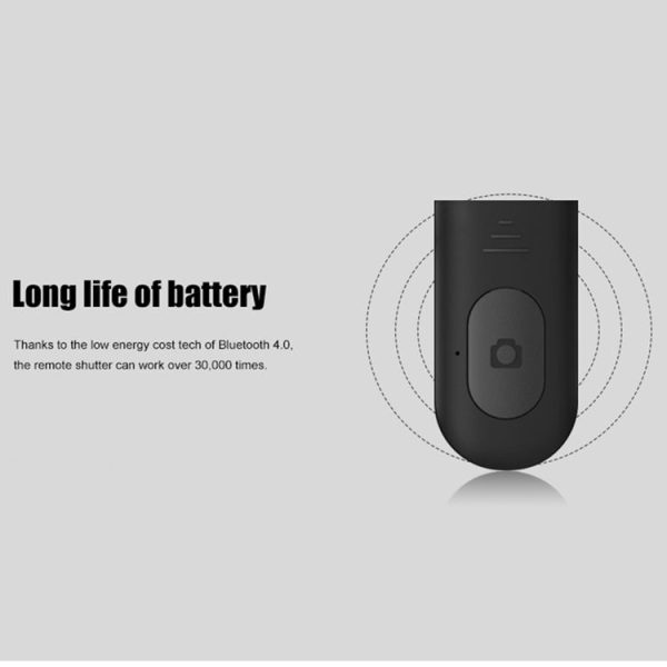 2 in 1 Foldable Bluetooth Shutter Remote Selfie Stick Tripod for iPhone and Android Phones (Black) - Image 6