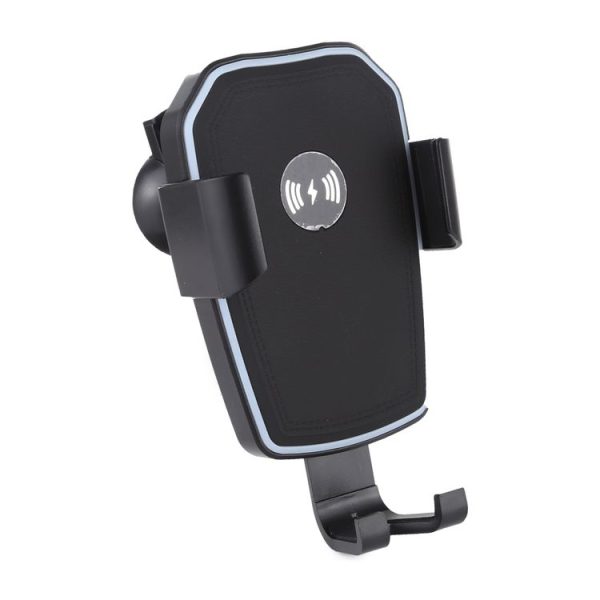 K81 10W QI Universal Rotating Gravity Induction Car Wireless Charging Mobile Phone Holder with Suction Cup - Image 3