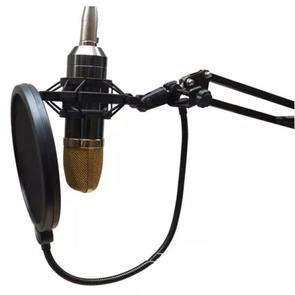 46mm Plastic Microphone Shock Mount Holder Stand, for Studio Recording, Live Broadcast, Live Show, KTV, etc - Image 2