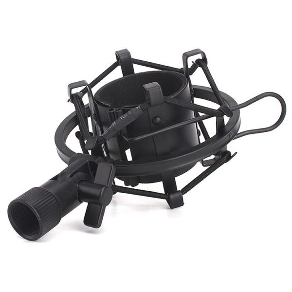 46mm Plastic Microphone Shock Mount Holder Stand, for Studio Recording, Live Broadcast, Live Show, KTV, etc - Image 4