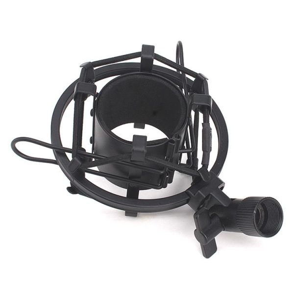 46mm Plastic Microphone Shock Mount Holder Stand, for Studio Recording, Live Broadcast, Live Show, KTV, etc - Image 5