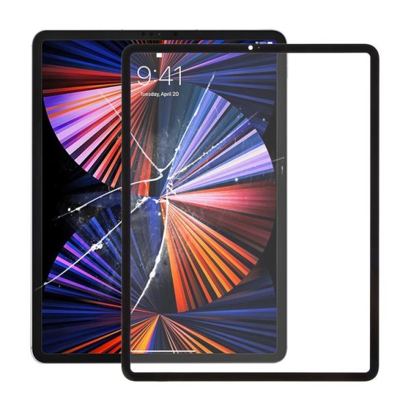 IPad Pro 12.9 2021 5th / 2022 6th Front Screen Outer Glass Lens with OCA Optically Clear Adhesive