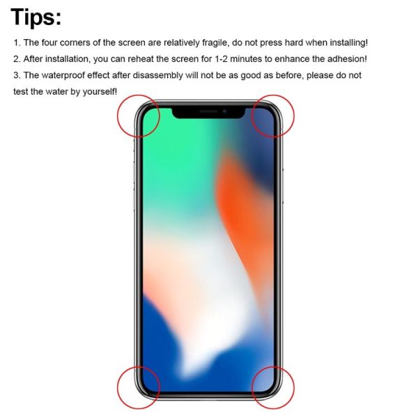 Soft OLED LCD Screen for iPhone X (Black) - Image 15