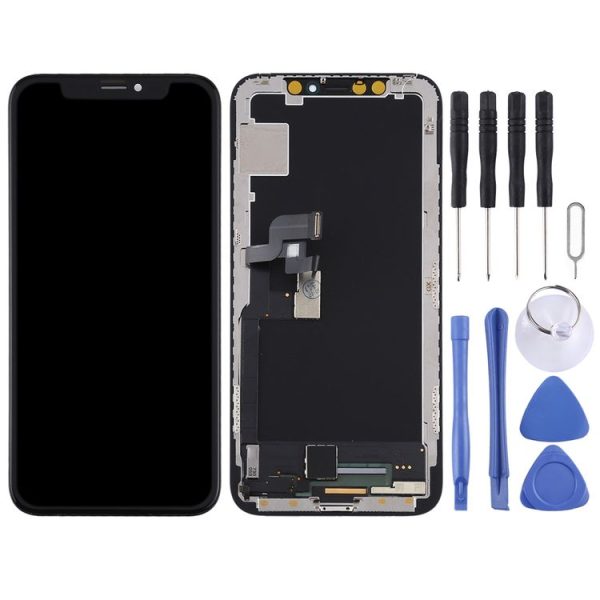 Soft OLED LCD Screen for iPhone X (Black) - Image 2