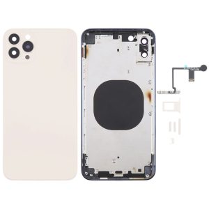 Back Cover with Appearance Imitation of iP14 Pro Max for iPhone XS Max (Gold)