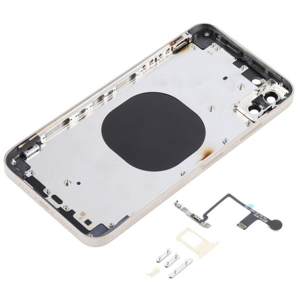 Back Cover with Appearance Imitation of iP14 Pro Max for iPhone XS Max (Gold) - Image 3