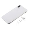 Back Cover with Camera Lens & SIM Card Tray & Side Keys for iPhone XS Max (White) - Image 2
