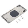 Back Cover with Camera Lens & SIM Card Tray & Side Keys for iPhone XS Max (White) - Image 3