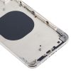 Back Cover with Camera Lens & SIM Card Tray & Side Keys for iPhone XS Max (White) - Image 5
