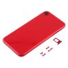 Back Housing Cover with Camera Lens & SIM Card Tray & Side Keys for iPhone XR (Red) - Image 2