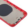 Back Housing Cover with Camera Lens & SIM Card Tray & Side Keys for iPhone XR (Red) - Image 5