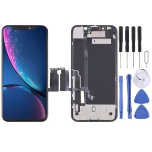 Original LCD Screen with Earpiece Speaker Flex Cable for iPhone XR
