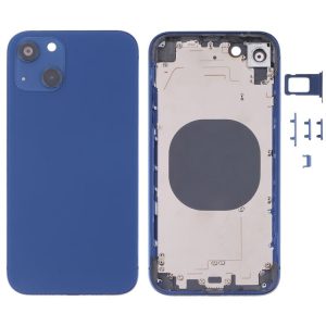 Back Housing Cover with Appearance Imitation of iP13 for iPhone XR (Blue)