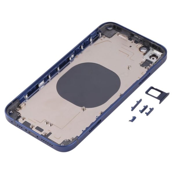 Back Housing Cover with Appearance Imitation of iP13 for iPhone XR (Blue) - Image 3