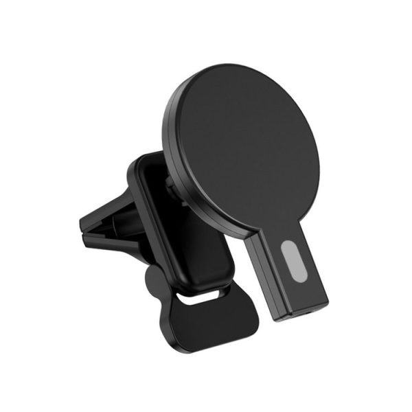 K07 15W Max Output Magnetic Car Air Outlet Bracket Wireless Charger (Black) - Image 2