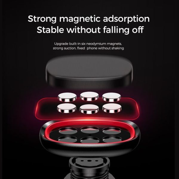 JOYROOM JR-ZS205 Magic Series Magnetic Car Holder Dashboard Bracket (Black) - Image 5