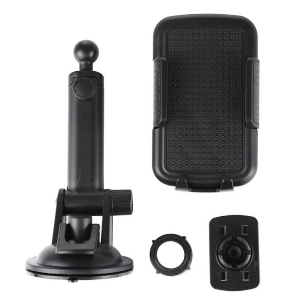 Universal Rotatable Adjustment Car Windshield Mobile Phone Holder with Suction Cup (Black) - Image 7