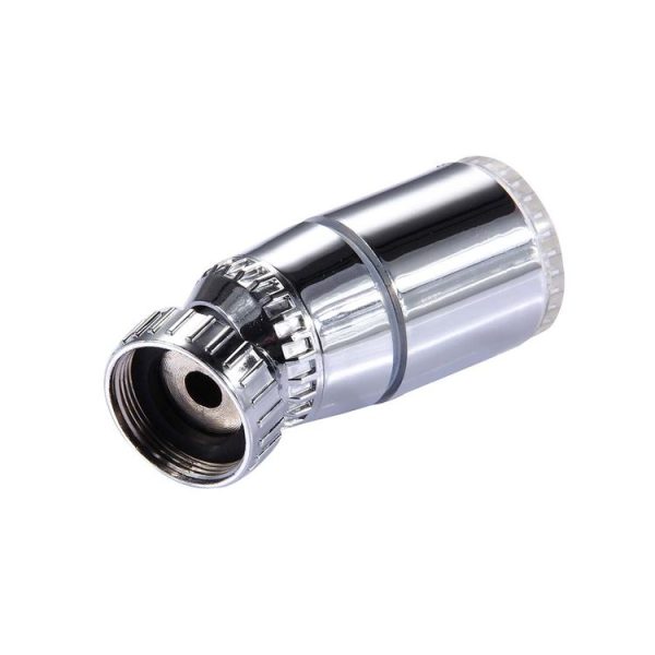 SDF-B9 1 LED ABS Temperature Sensor 3-color LED Faucet Light Water Glow Shower, Size: 58 x 28mm, Interface: 22mm (Silver) - Image 3
