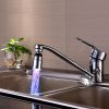 SDF-B9 1 LED ABS Temperature Sensor 3-color LED Faucet Light Water Glow Shower, Size: 58 x 28mm, Interface: 22mm (Silver) - Image 6