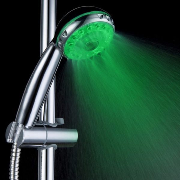 SDS-A21 15 LEDs ABS Temperature Sensor RGB LED Shower Head, Size: 22 x 8 x 4.5cm, Interface: 20mm - Image 7