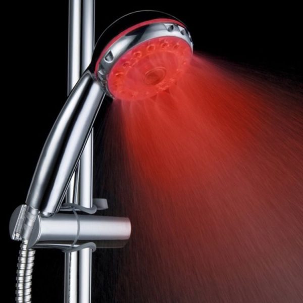 SDS-A21 15 LEDs ABS Temperature Sensor RGB LED Shower Head, Size: 22 x 8 x 4.5cm, Interface: 20mm - Image 8
