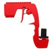 Plastic Wrapped Metal Bubbly Blaster Champagne Bottle Squirt Gun Bar Tool (Red)