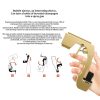 Plastic Wrapped Metal Bubbly Blaster Champagne Bottle Squirt Gun Bar Tool (Red) - Image 4