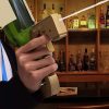 Plastic Wrapped Metal Bubbly Blaster Champagne Bottle Squirt Gun Bar Tool (Red) - Image 6