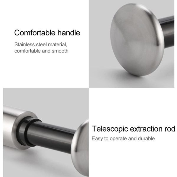Original Xiaomi Youpin CircleJoy Stainless Steel Red Wine Preservation Stopper Set, Style: 4 Stoppers in One Pump - Image 6