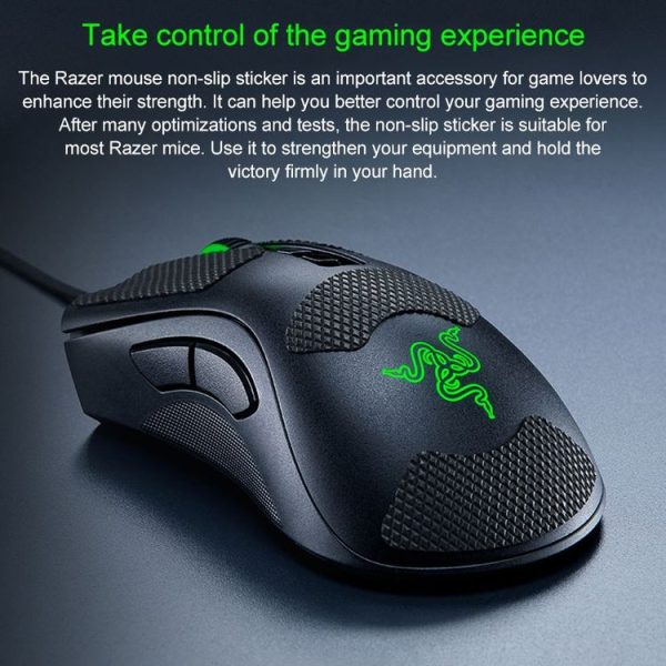 Games Mouse Stickers Sweat Resistant Pads For Razer Viper / Viper Ultimate Mouse - Image 4