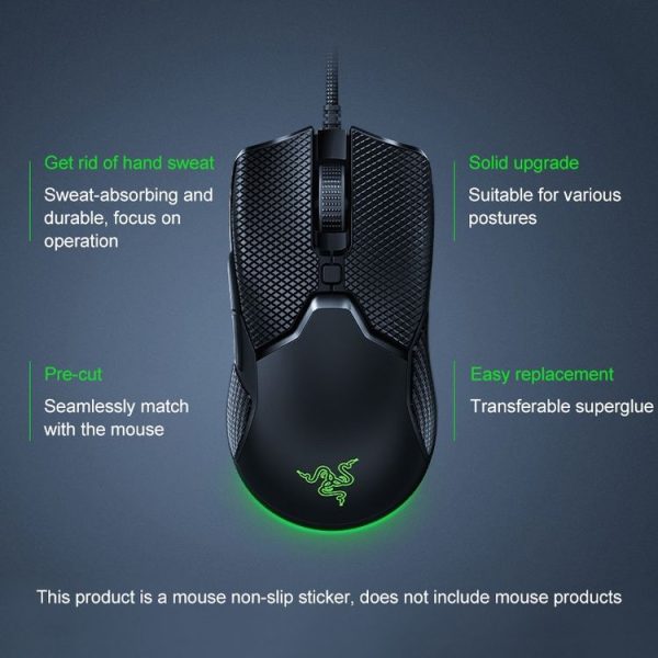 Games Mouse Stickers Sweat Resistant Pads For Razer Viper / Viper Ultimate Mouse - Image 6