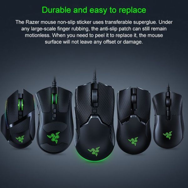 Games Mouse Stickers Sweat Resistant Pads For Razer Viper / Viper Ultimate Mouse - Image 7